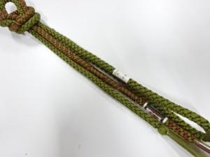 未使用品　正絹　手組帯締め